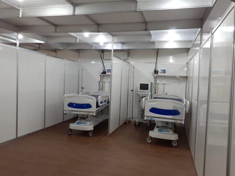 Hospital de Campanha de Santa Rita será desativado e equipamentos serão levados para o interior do Estado