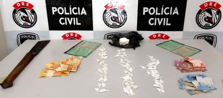 “Bocão” é preso em boca de fumo em Campina Grande