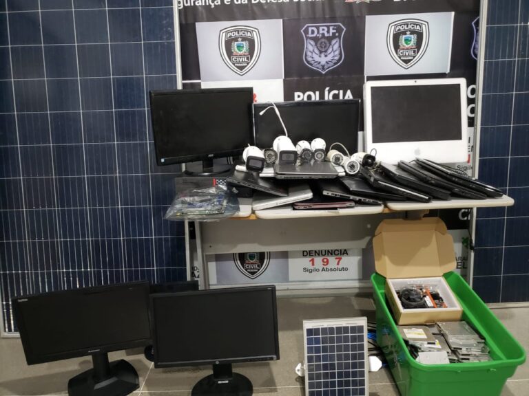 Homem que comprava computadores furtados em bancos de CG é preso