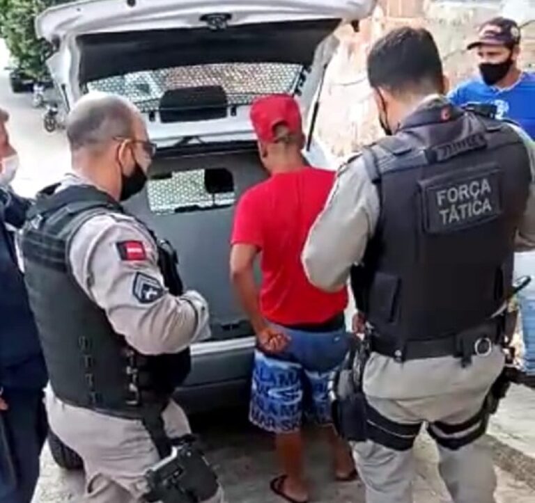 COVARDIA: Homem é preso após invadir casa e tentar estuprar idosa de 73 anos