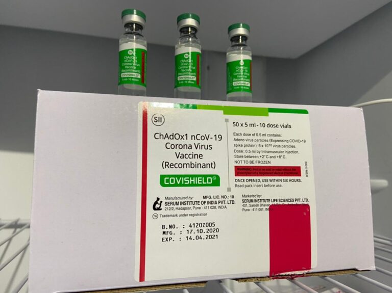 Campina Grande recebe 3.210 doses da vacina de Oxford
