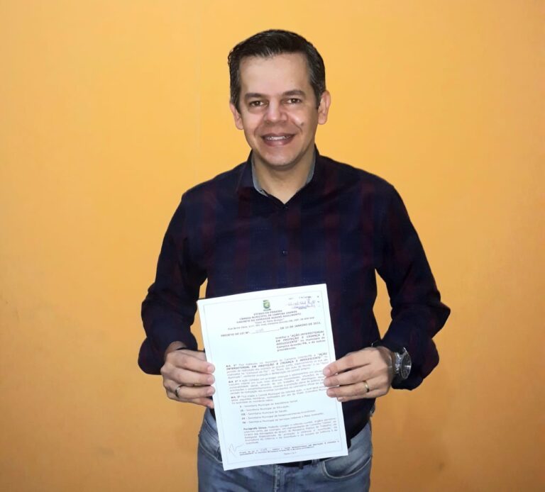 Projeto de Rubens Nascimento institui “ação intersetorial em proteção à criança e adolescente”