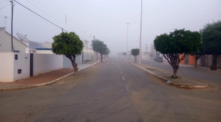 Monteiro registra temperatura mais baixa desde o início do inverno na região do Cariri