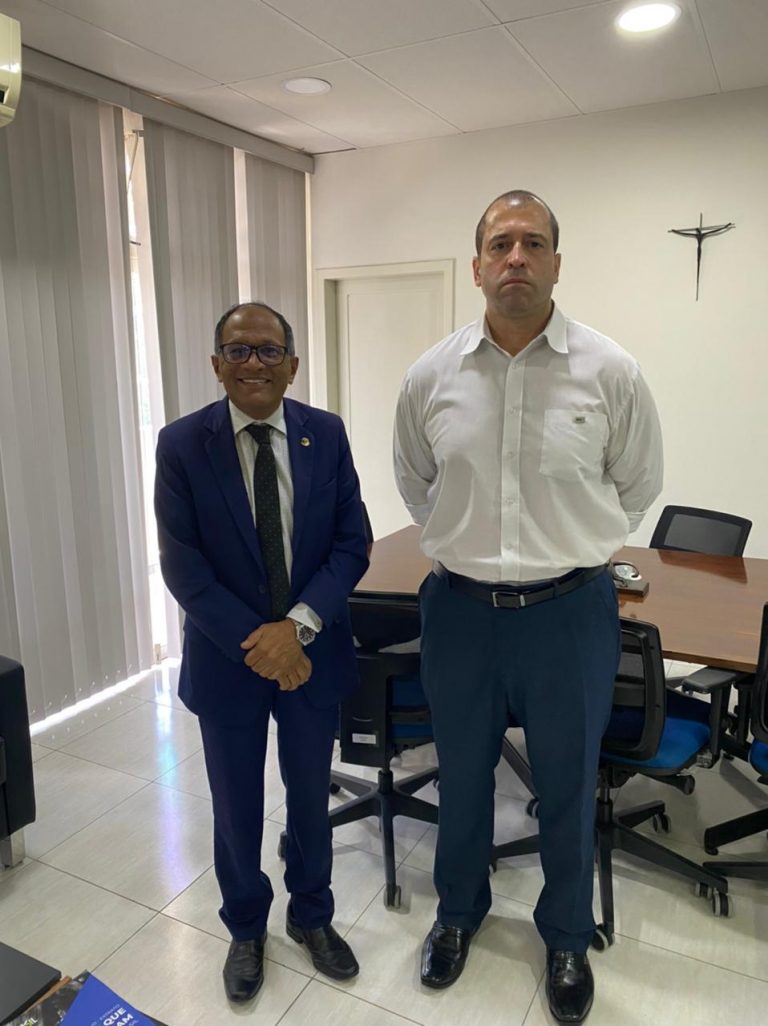 DNIT confirma ao presidente da CMCG duplicação da Alça Sudoeste e três viadutos