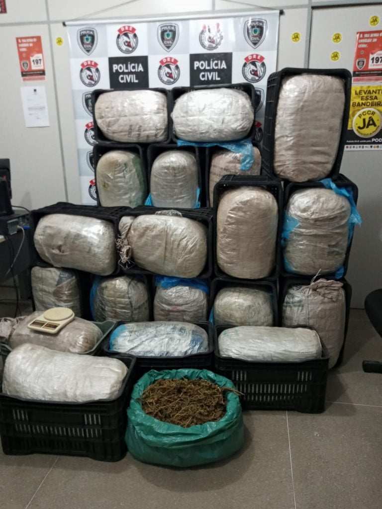 Homem é preso com quase 200 quilos de maconha em Campina Grande