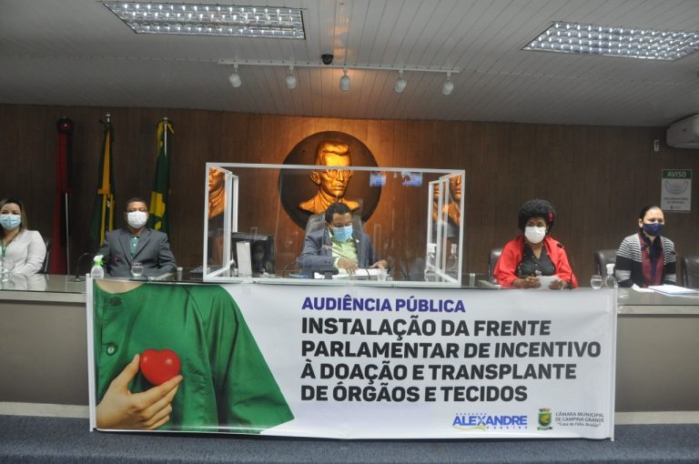 Vereadores discutem “Setembro Verde”, instalam Frente do Transplante e homenageiam doador de órgãos