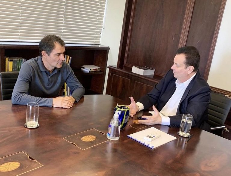 Após reunião com Kassab, Romero anuncia que será candidato a deputado federal