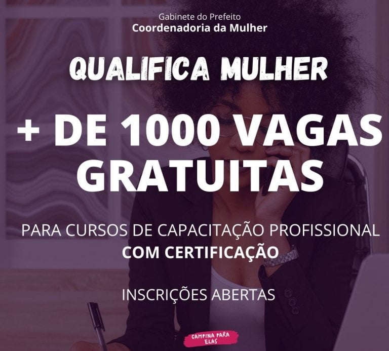 Projeto de cursos voltados para mulheres será lançado nesta segunda-feira, em Campina Grande