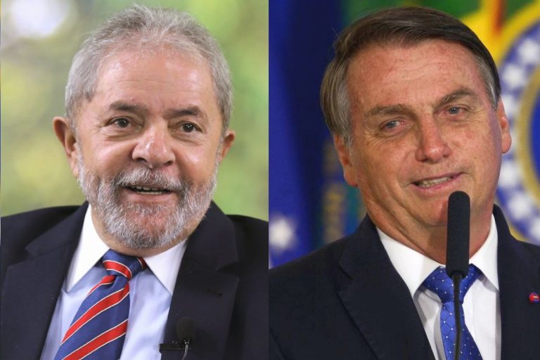 Lula lidera pesquisa com 41% das intenções de votos; Bolsonaro tem 32%