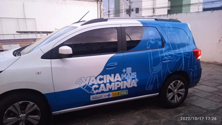 Carro da vacina começa a circular nesta quarta-feira, em Campina Grande