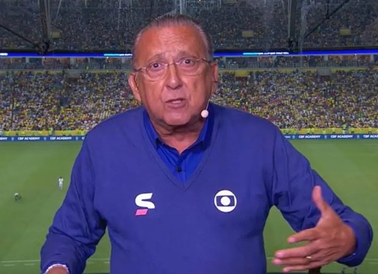 Galvão Bueno testa positivo para Covid-19 a poucos dias do início da Copa