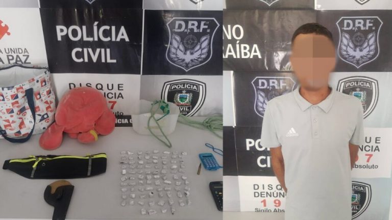 Albergado é detido com droga no bairro José Pinheiro, em CG