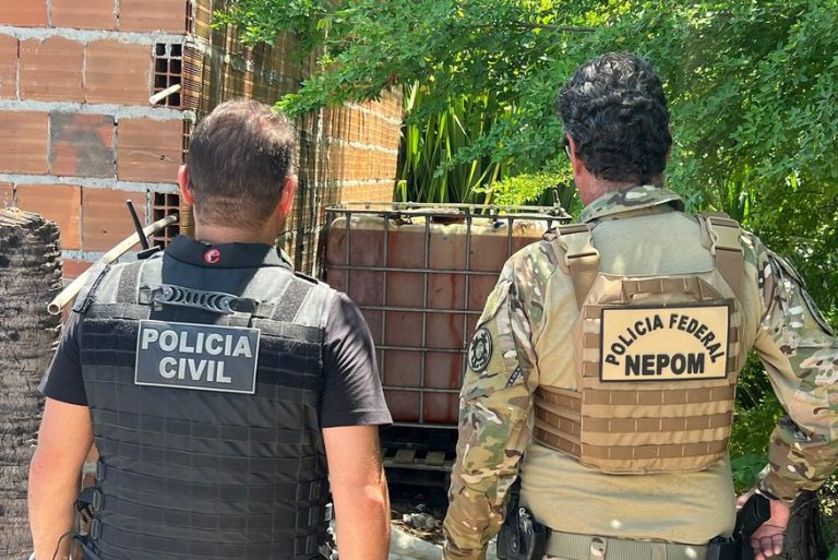 Polícia Federal faz operação contra comércio ilegal de combustíveis em Cabedelo