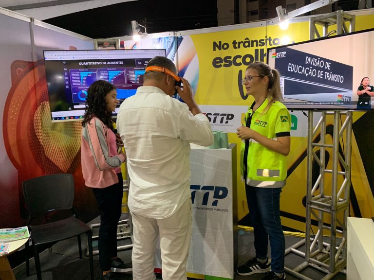 STTP promove atividades para estimular conscientização no trânsito durante o Carnaval da Paz