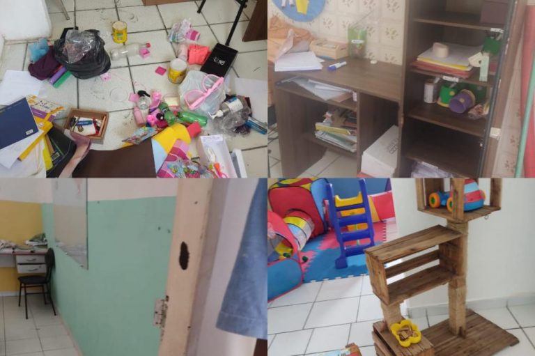 Bandidos atacam escola particular no Santo Antônio, em Campina Grande