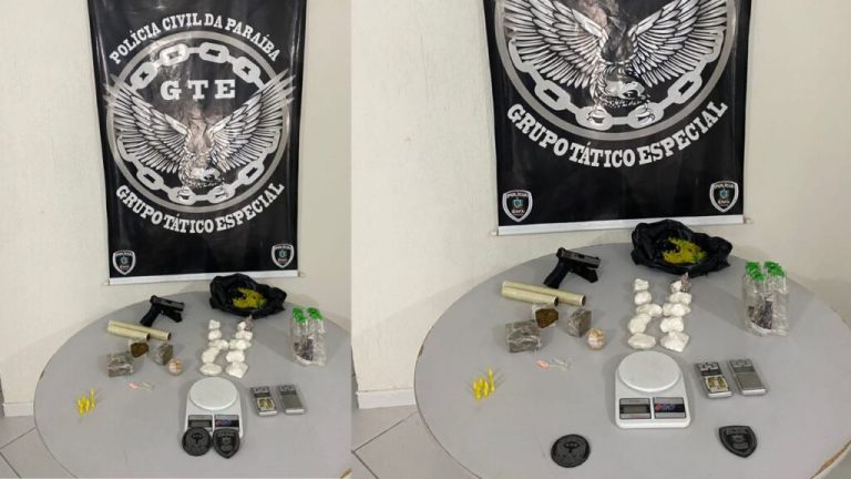 Homem é preso suspeito de vender drogas nas redes sociais em Esperança