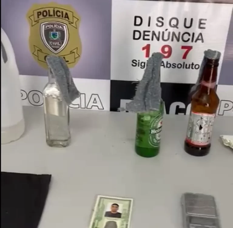 Foragido do Rio Grande do Norte é preso em Campina Grande com coquetéis molotov