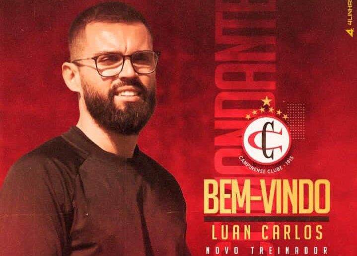 Campinense anuncia Luan Carlos como novo técnico