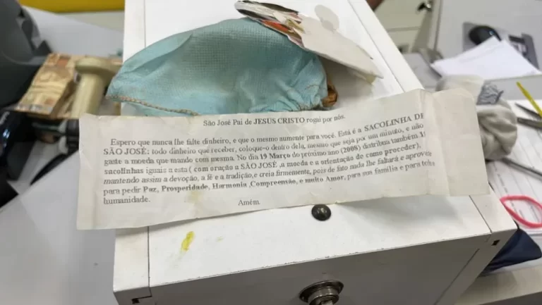 OPERAÇÃO FESTA NO TERREIRO: Polícia Federal encontra oração de São José junto a dinheiro apreendido