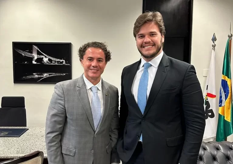 BRASÍLIA: Veneziano recebe Bruno Cunha Lima em audiência