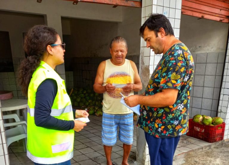 STTP realiza campanha informativa sobre mudanças no trânsito no bairro da Liberdade