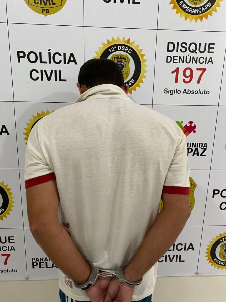 Homem é preso suspeito de estuprar adolescente em Areial