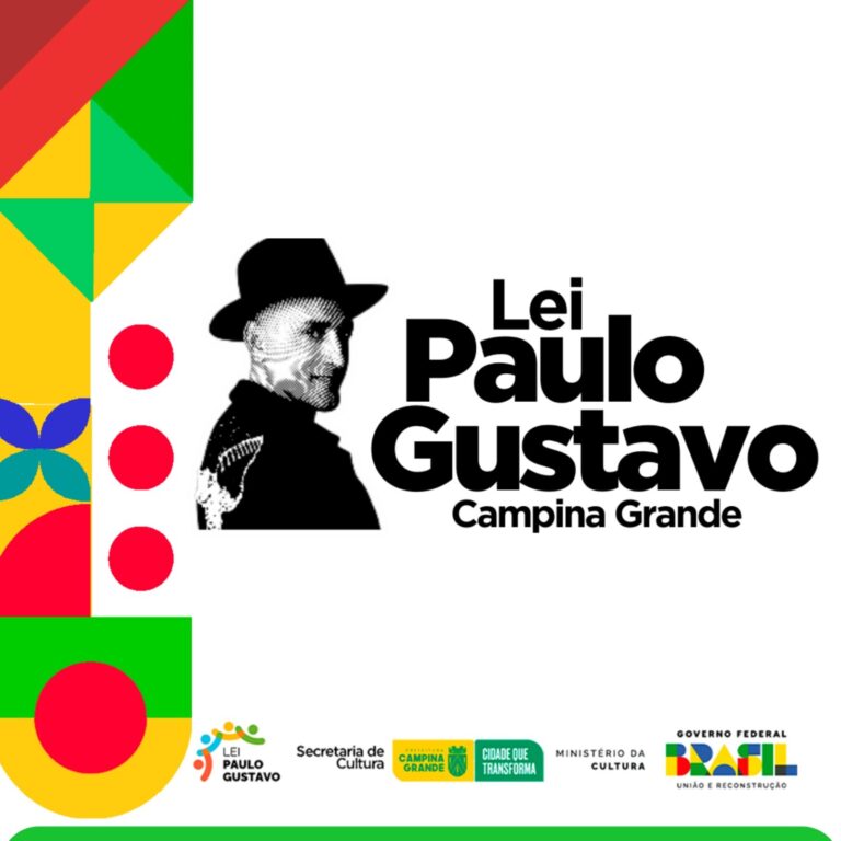 Lei Paulo Gustavo: Prefeitura de Campina divulga cronograma de lançamento de editais