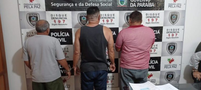 Quadrilha é presa acusada de aplicar golpes em políticos da PB