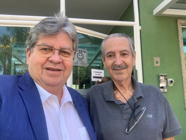 Morre Bráulio Lins, irmão de João Azevêdo: “Fiquei órfão mais uma vez”, lamento governador