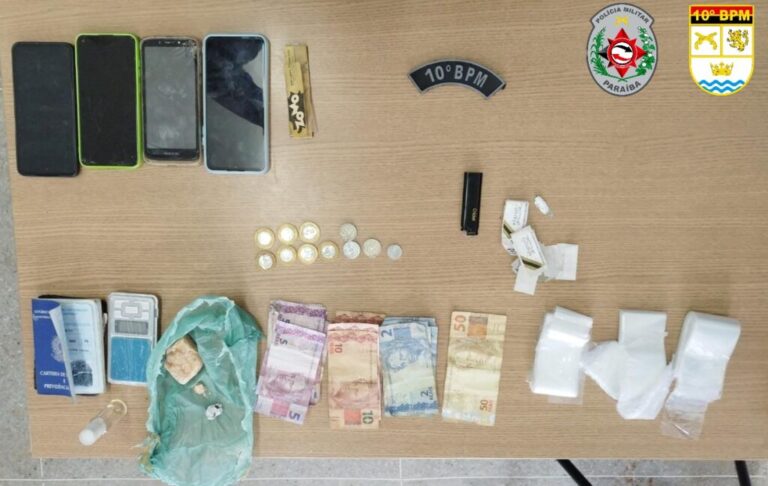 Homem é preso em flagrante por tráfico de drogas em CG