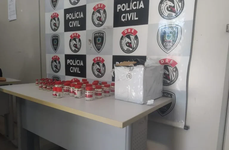 Apreensão de anabolizantes causa prejuízo de R$ 20 mil ao crime em CG