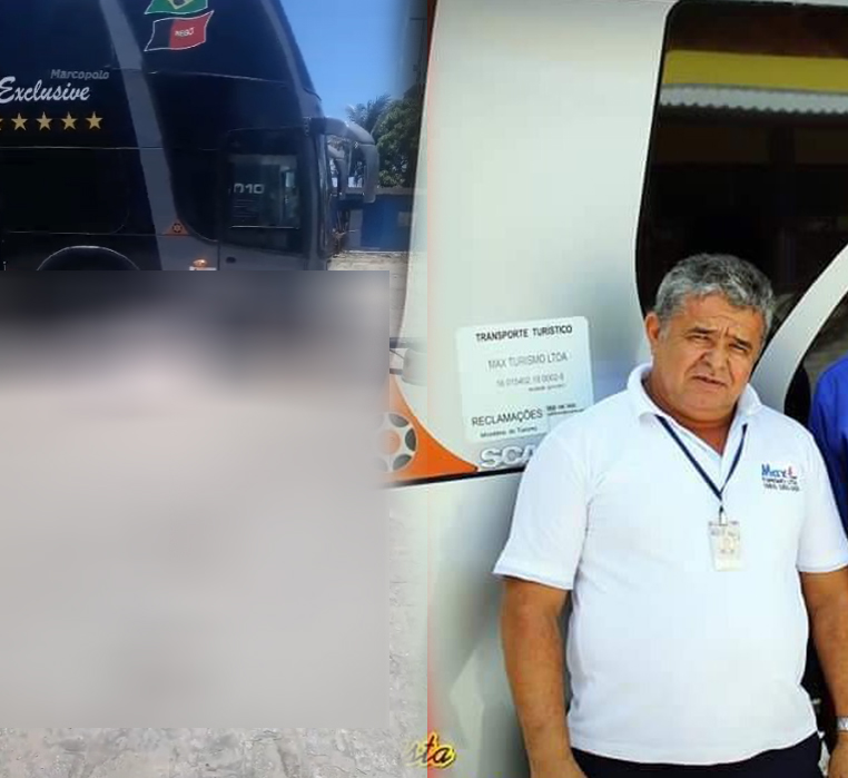 Motorista morre esmagado por ônibus em JP