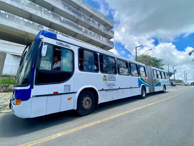 Ônibus articulado: veículos com maior capacidade de passageiros vão oferecer agilidade em Campina Grande