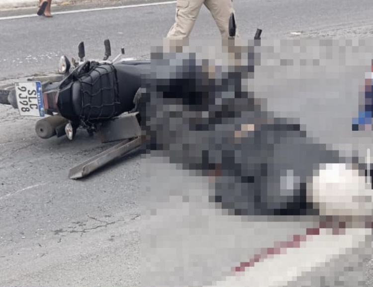 Motociclista morre após acidente de trânsito na BR-230, em Campina Grande