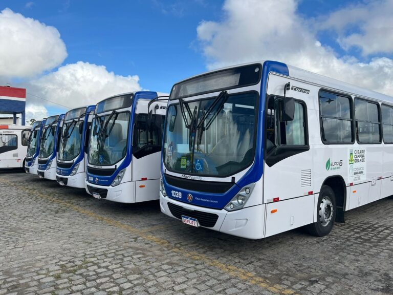 Mais cinco ônibus novos entram em circulação em Campina Grande