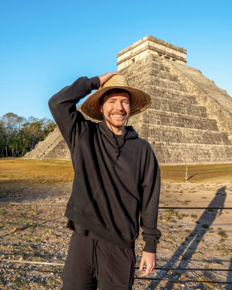 Youtuber MrBeast é investigado no México por gravar vídeo em pirâmides históricas