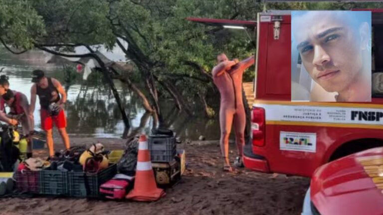 Bombeiros buscam homem desaparecido após mergulho em rio na Barra de Gramame