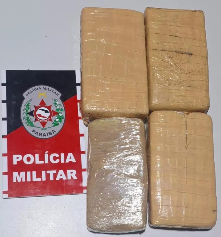 Mulher é presa com drogas escondidas em van durante barreira policial na PB-293