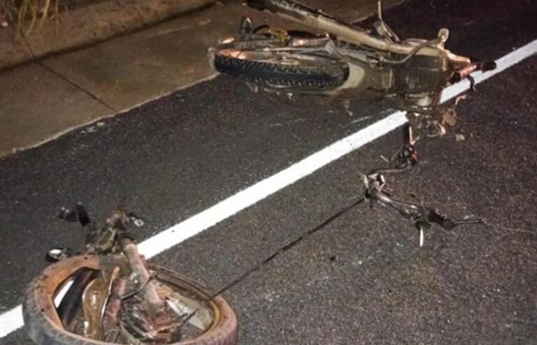 Acidente fatal na PB-400 entre Cajazeiras e São José de Piranhas deixa motociclista morto
