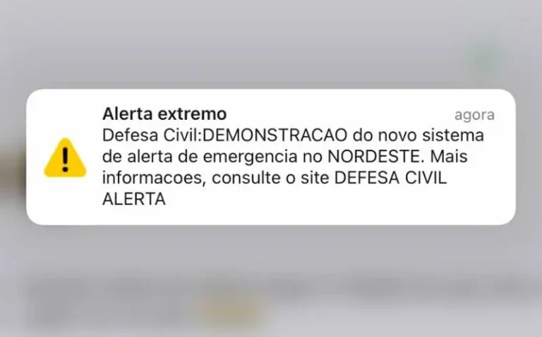 Sistema de alertas para desastres naturais começa a operar em todo o Nordeste