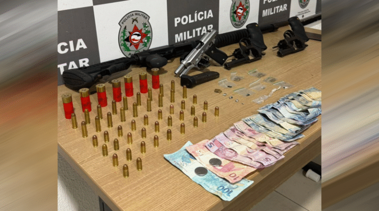 Cinco suspeitos de assalto a barbearia em Cabedelo são presos com armas e munições