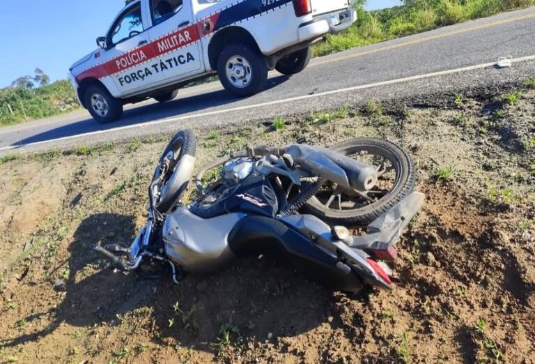 Suspeito de roubar moto é preso após perseguição policial em Lagoa Seca