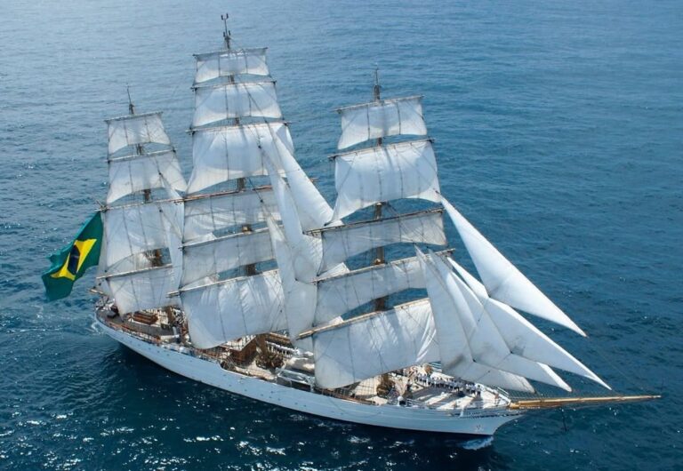 Navio-Veleiro “Cisne Branco” abre visitação gratuita no Porto de Cabedelo neste domingo