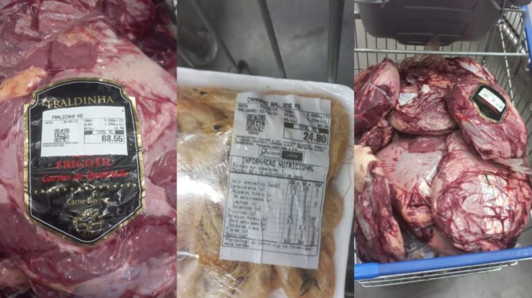 Procon de Campina Grande apreende carne e camarão vencidos em supermercados atacadista