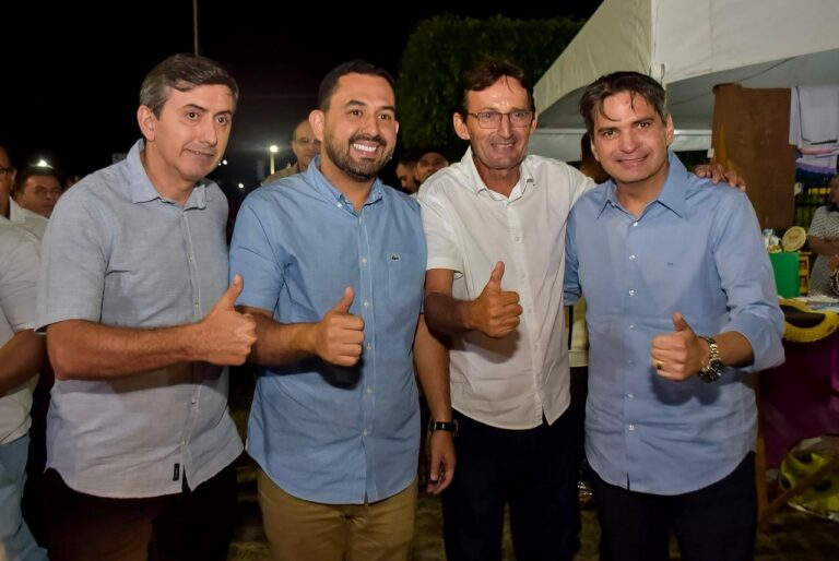 Pré-candidato a deputado estadual Felipe Coutinho recebe apoio de lideranças políticas em Fagundes