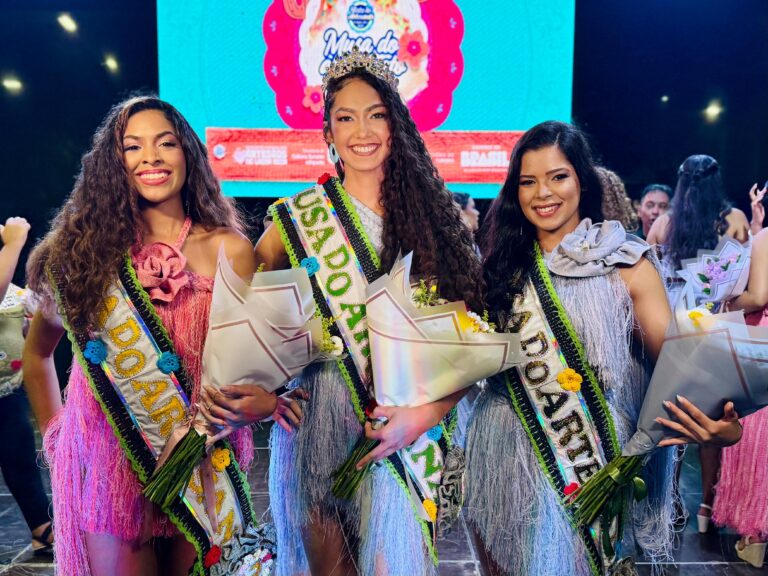 Tainá Araújo é eleita Musa do Artesanato e abre festa em Lagoa Seca