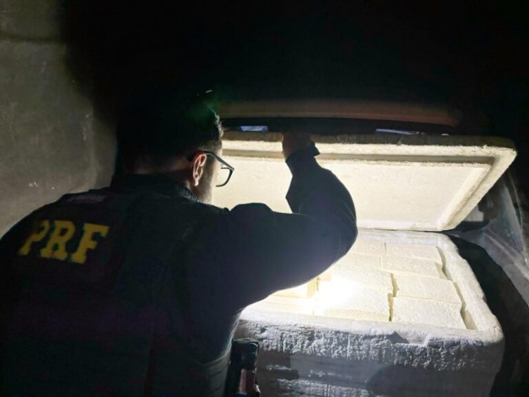 Carga de 180 kg de queijo que seria vendida na Paraíba é apreendida pela a PRF