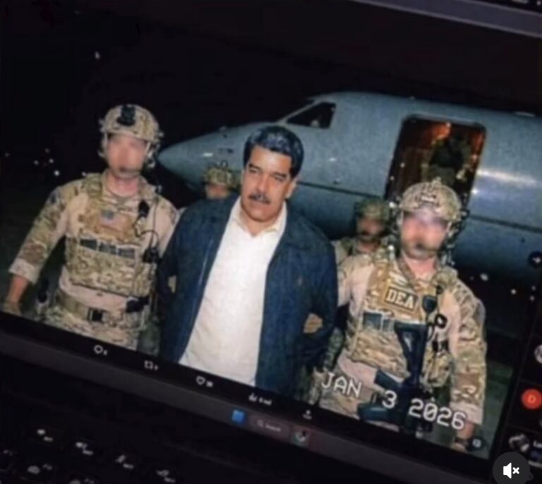 Foto aponta Maduro nos EUA após Trump afirmar que líder foi capturado