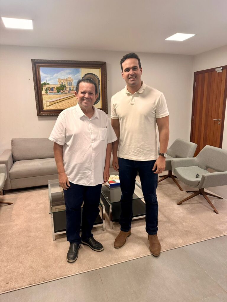 Olimpio Oliveira se reúne com Lucas Ribeiro e discute pautas relevantes para Campina Grande